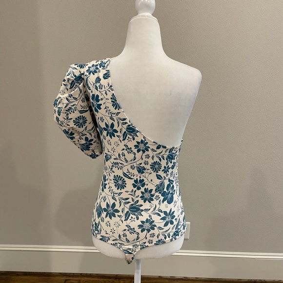 Free People Somethin Bout You Bodysuit in Petal Combo - Picture 10 of 12